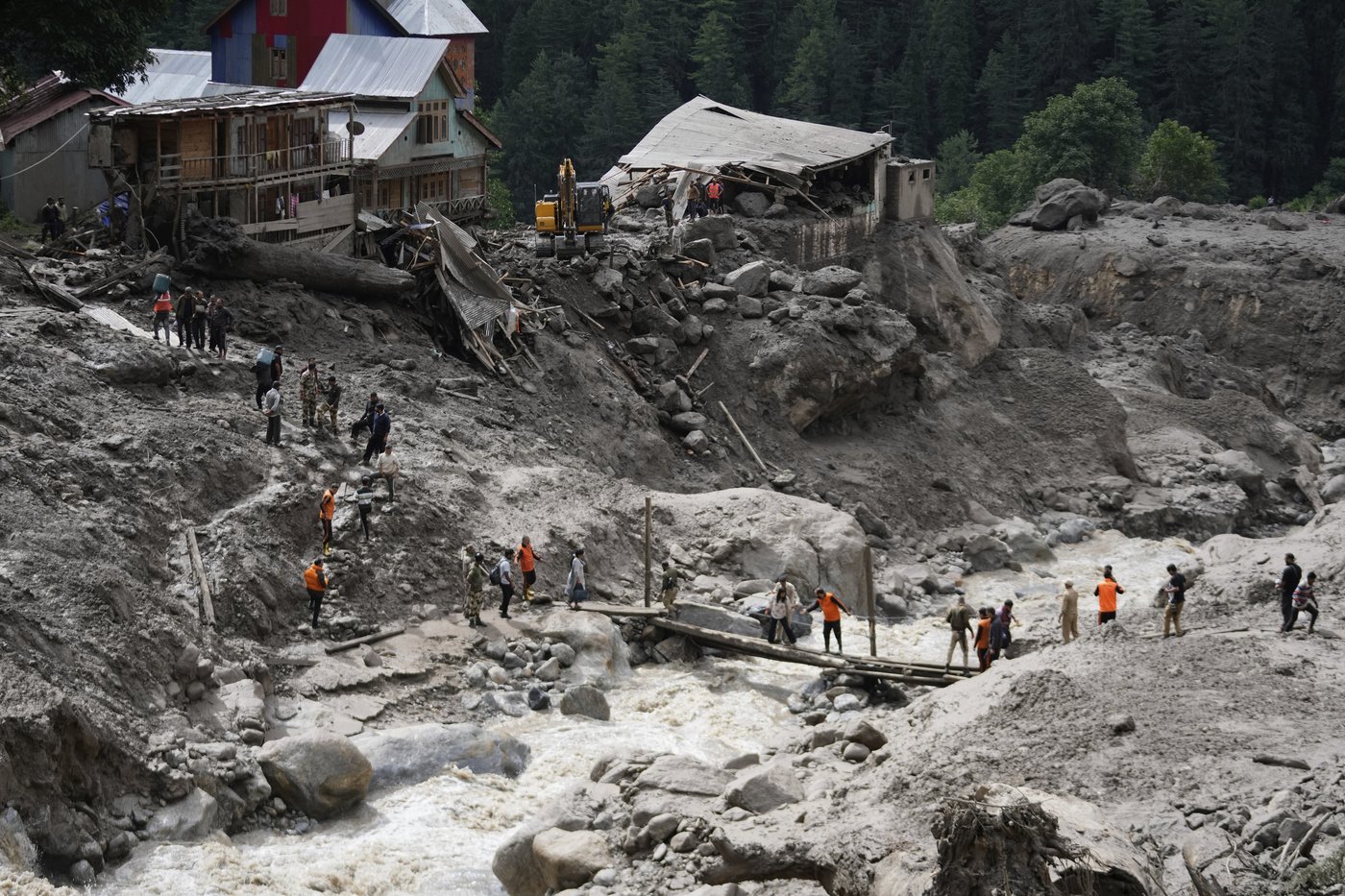 Torrential rains trigger flash floods in Kashmir, killing at least 56 and leaving scores missing | iNFOnews.ca