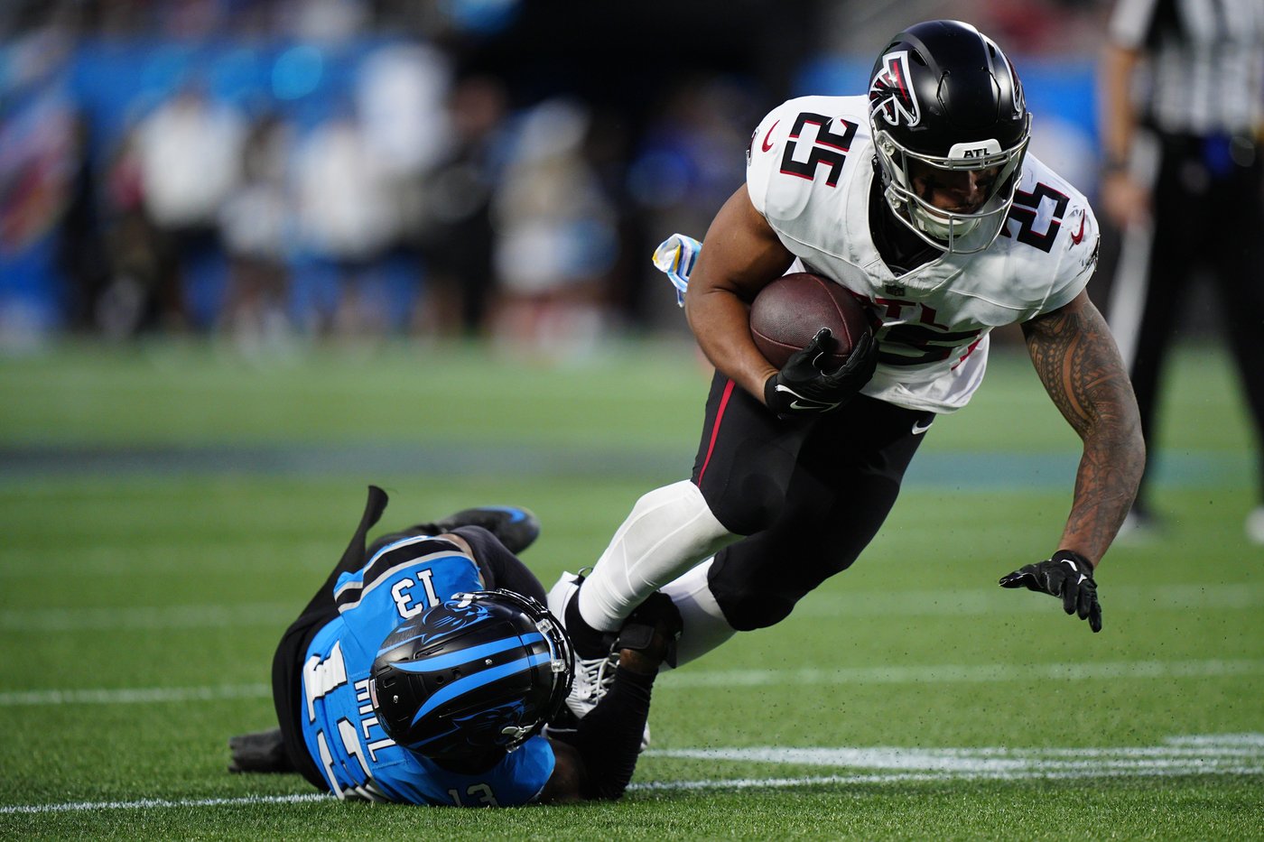 Falcons are 3-0 against NFC South rivals as RBs Robinson, Allgeier take lead roles for offense | iNFOnews.ca Falcons are 3-0 against NFC South rivals as RBs Robinson, Allgeier take lead roles for offense | iNFOnews.ca