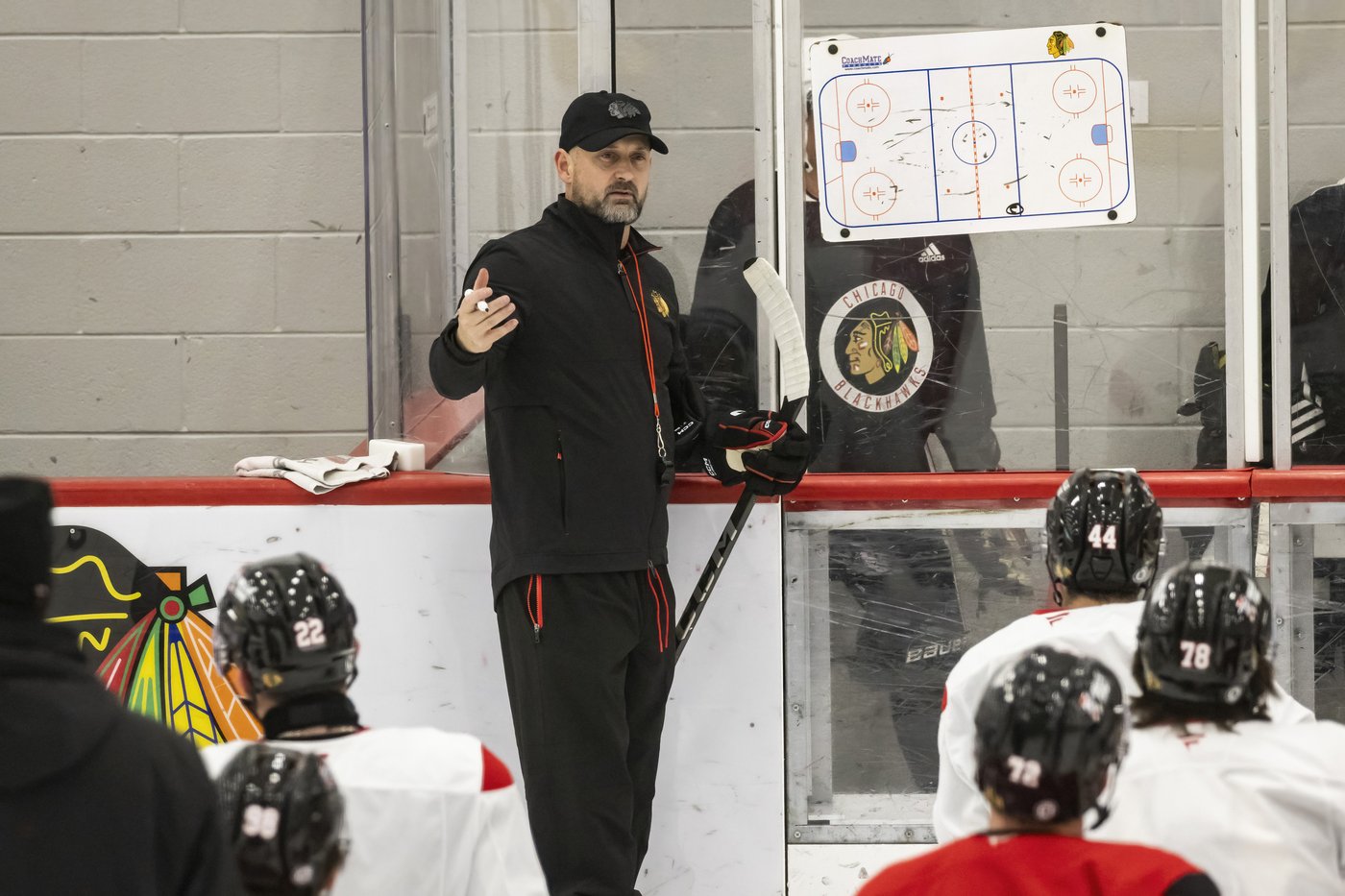 Blackhawks GM Kyle Davidson looks for improvement from team after firing coach | iNFOnews.ca Blackhawks GM Kyle Davidson looks for improvement from team after firing coach | iNFOnews.ca
