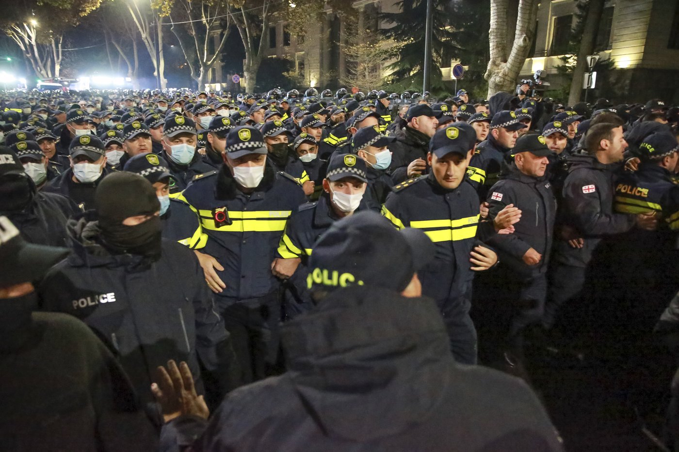 Police in Georgia break up protesters' camp in Tbilisi but they quickly return | iNFOnews.ca Police in Georgia break up protesters' camp in Tbilisi but they quickly return | iNFOnews.ca