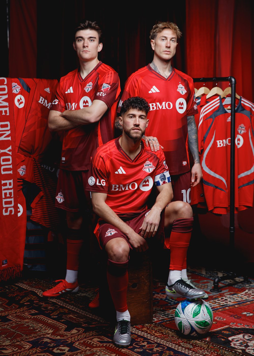 Toronto FC back in the red and loving it with unveiling of new home jersey | iNFOnews.ca