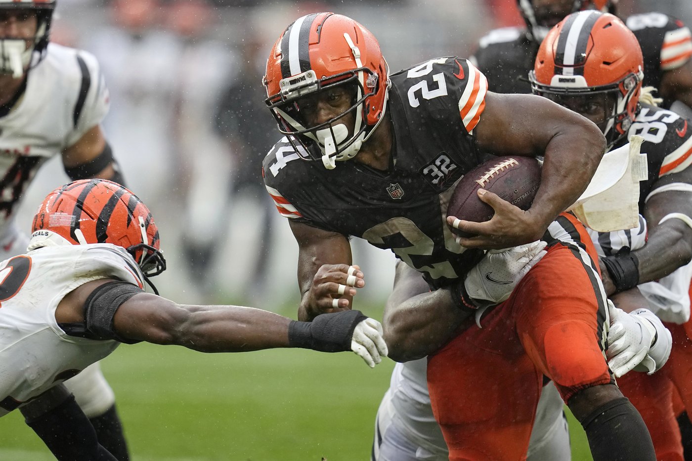 Browns RB Chubb says return from knee surgery like "a dream." Still unclear when he'll play in game | iNFOnews.ca Browns RB Chubb says return from knee surgery like "a dream." Still unclear when he'll play in game | iNFOnews.ca