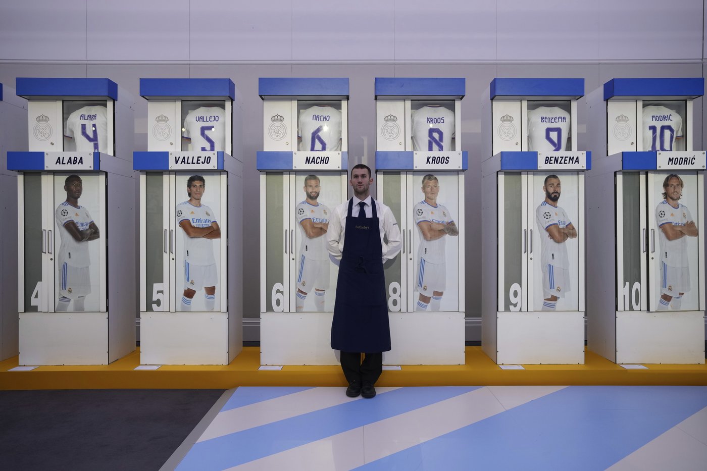 Lockers used by Ronaldo, Beckham and other Real Madrid stars are up for auction | iNFOnews.ca Lockers used by Ronaldo, Beckham and other Real Madrid stars are up for auction | iNFOnews.ca