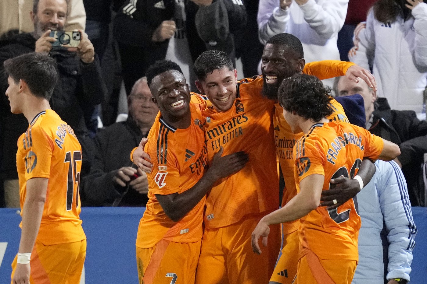 Mbappé scores as Madrid moves closer to Barcelona in Spanish league ahead of tough test at Liverpool | iNFOnews.ca Mbappé scores as Madrid moves closer to Barcelona in Spanish league ahead of tough test at Liverpool | iNFOnews.ca