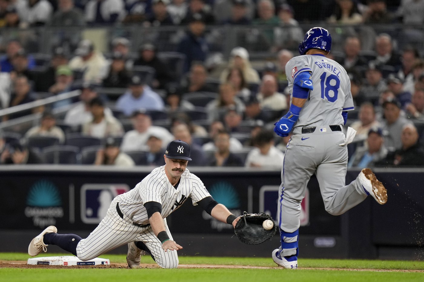 Berti turns dazzling unassisted double play in professional debut at first as Yankees lose in ALDS | iNFOnews.ca Berti turns dazzling unassisted double play in professional debut at first as Yankees lose in ALDS | iNFOnews.ca