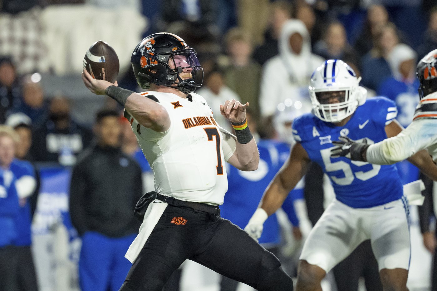 No. 13 BYU outlasts Oklahoma State to remain undefeated, winning 38-35 on TD with 10 seconds left | iNFOnews.ca No. 13 BYU outlasts Oklahoma State to remain undefeated, winning 38-35 on TD with 10 seconds left | iNFOnews.ca