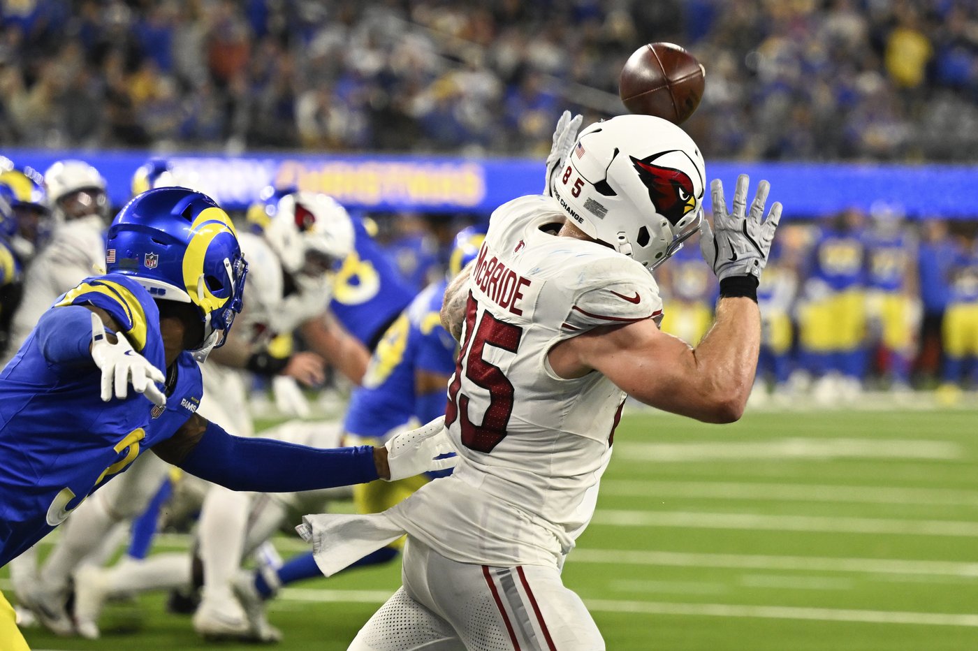 Ahkello Witherspoon makes last-minute interception to preserve Rams' 13-9 win over Arizona | iNFOnews.ca Ahkello Witherspoon makes last-minute interception to preserve Rams' 13-9 win over Arizona | iNFOnews.ca