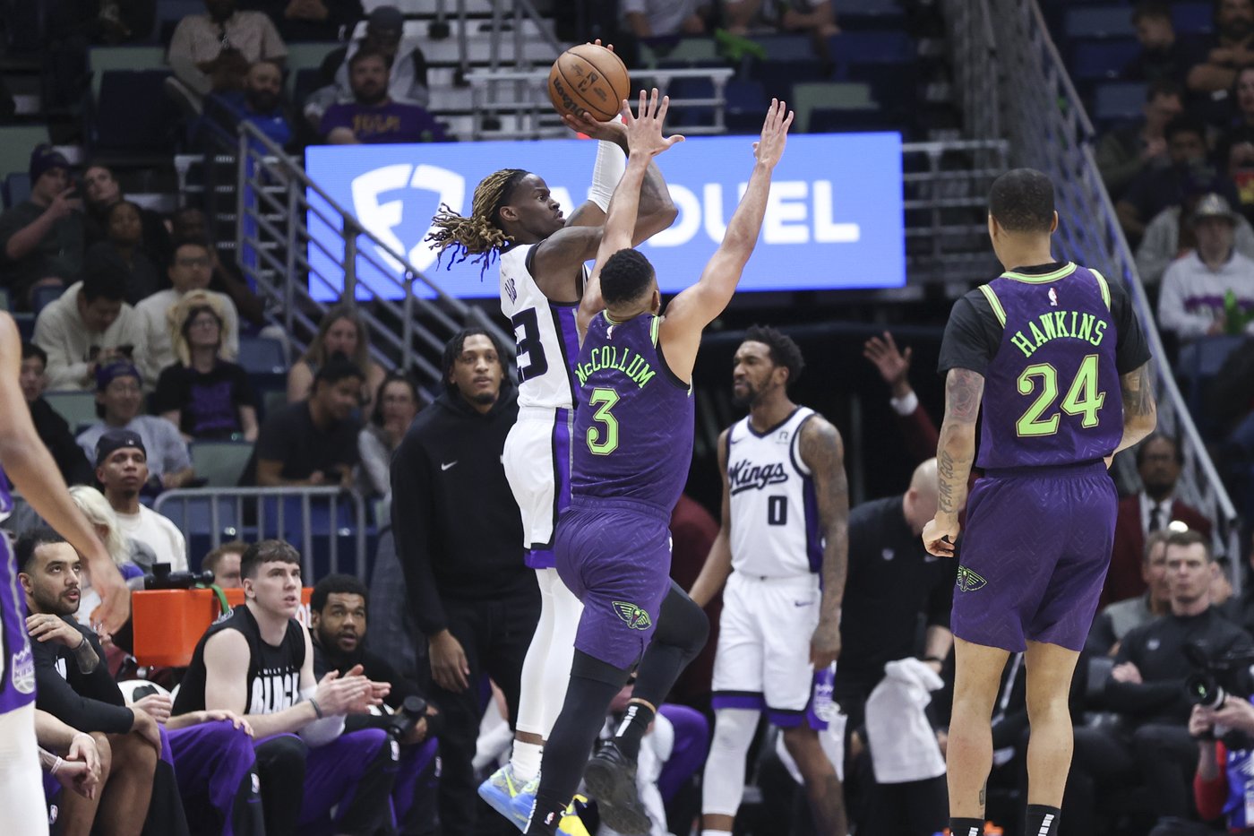 Ellis' 27 points off the bench helps the Kings hold on to beat Williamson and the Pelicans 119-111 | iNFOnews.ca