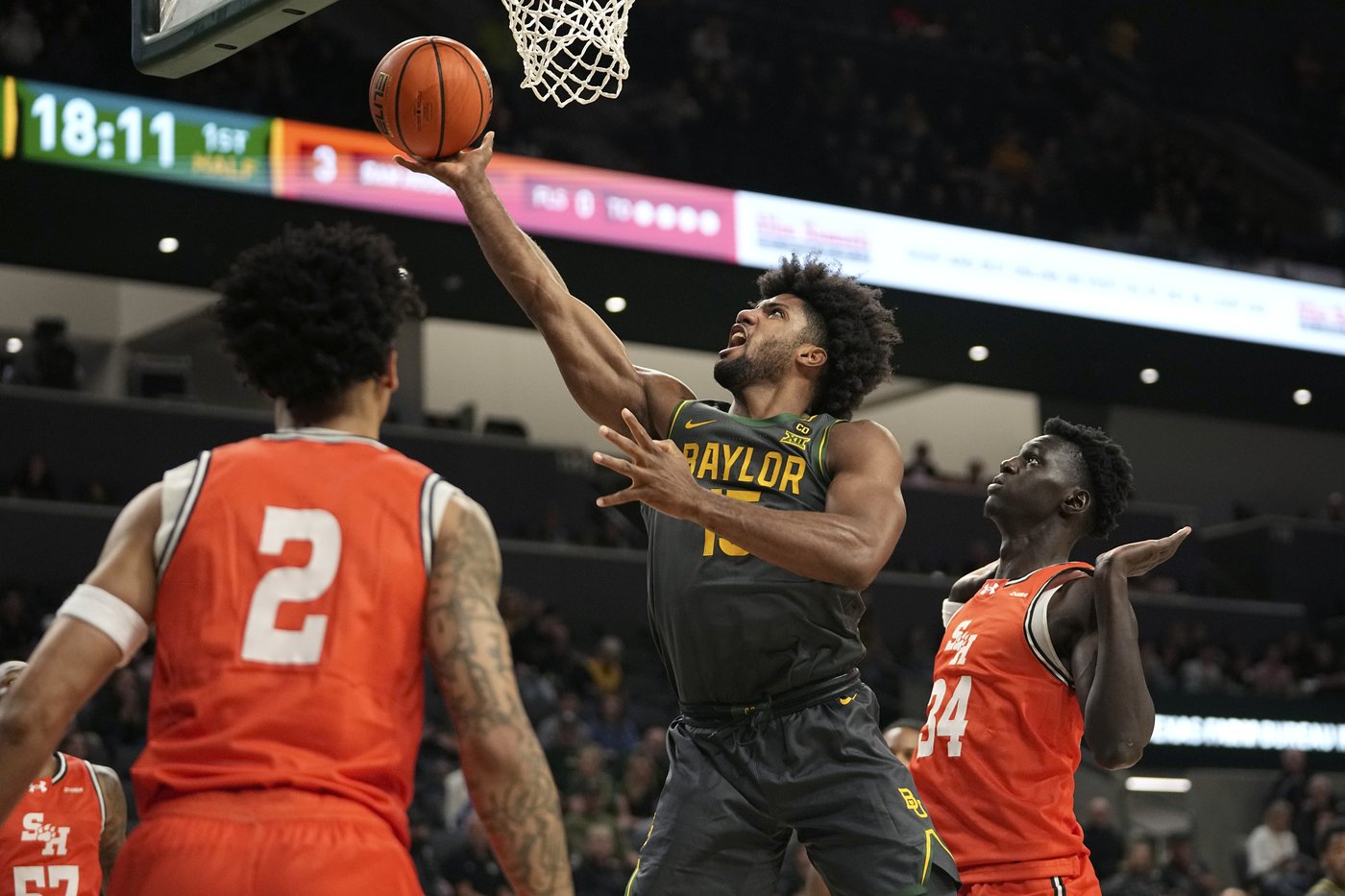No. 12 Baylor has 7 players in double figures in 104-67 win over Sam Houston | iNFOnews.ca