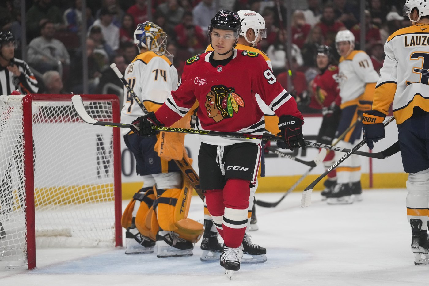Skjei's power-play goals cap Predators' 3-2 comeback win over Blackhawks | iNFOnews.ca Skjei's power-play goals cap Predators' 3-2 comeback win over Blackhawks | iNFOnews.ca