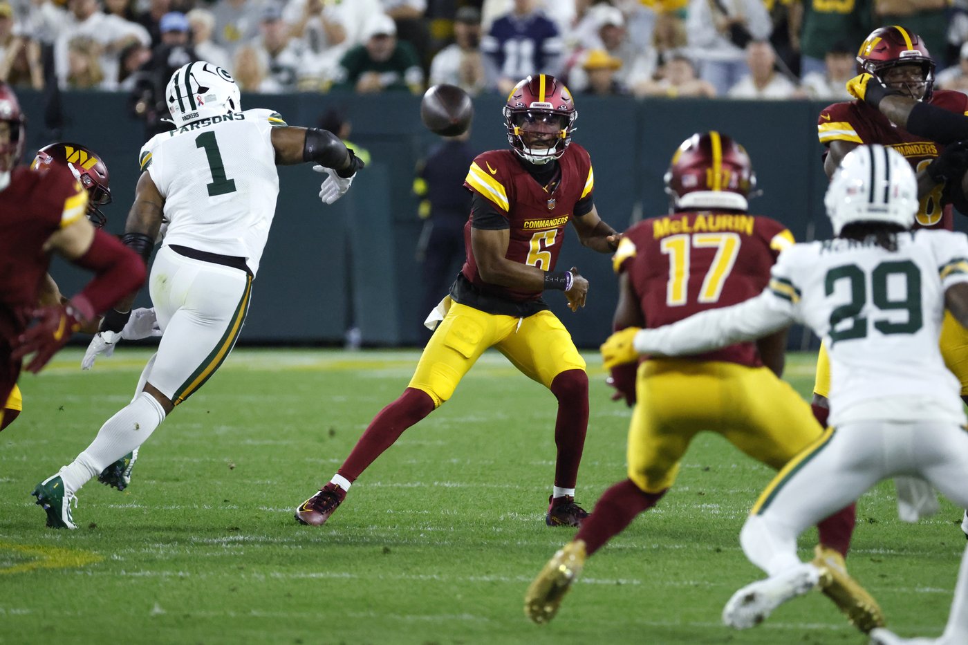 The big question for the Commanders and Raiders was whether Jayden Daniels would play. He won't | iNFOnews.ca