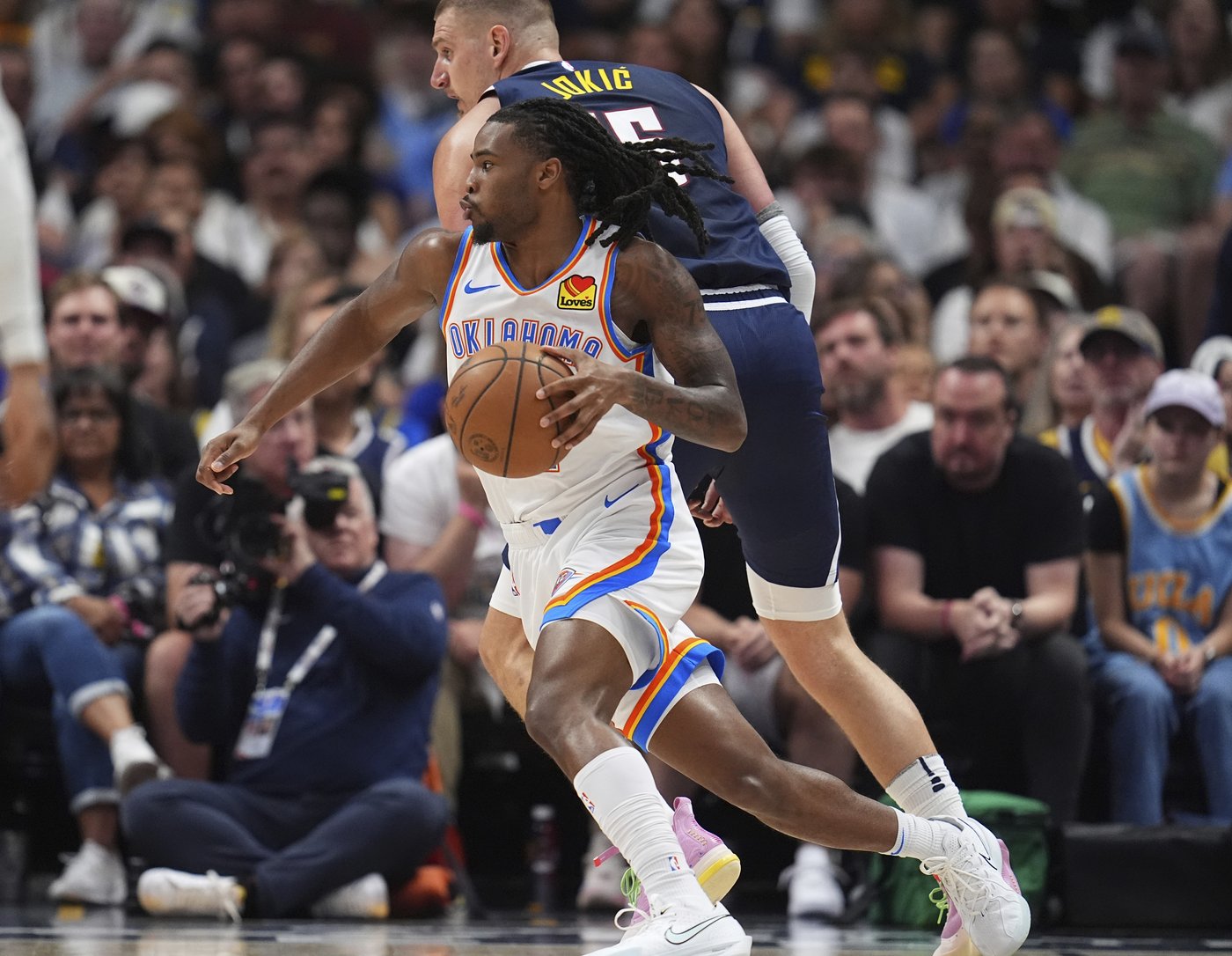 Clank! Nuggets and Thunder combine for 25 points, tied for fewest in 1st quarter of NBA playoff game | iNFOnews.ca Clank! Nuggets and Thunder combine for 25 points, tied for fewest in 1st quarter of NBA playoff game | iNFOnews.ca