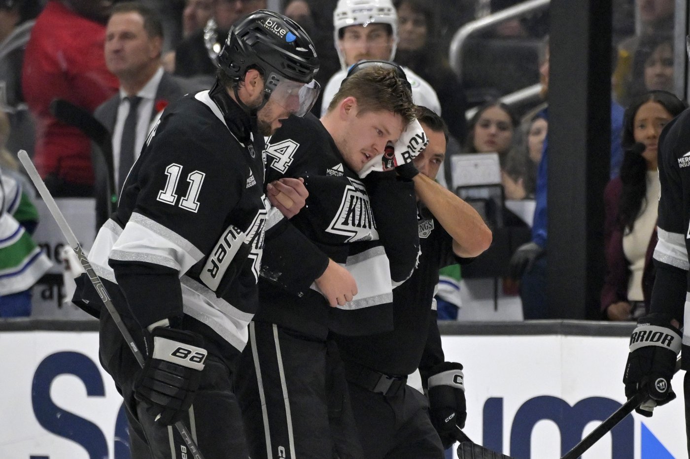 Hughes continues hot streak, Canucks overcome loss of Boeser to beat Kings 4-2 | iNFOnews.ca Hughes continues hot streak, Canucks overcome loss of Boeser to beat Kings 4-2 | iNFOnews.ca