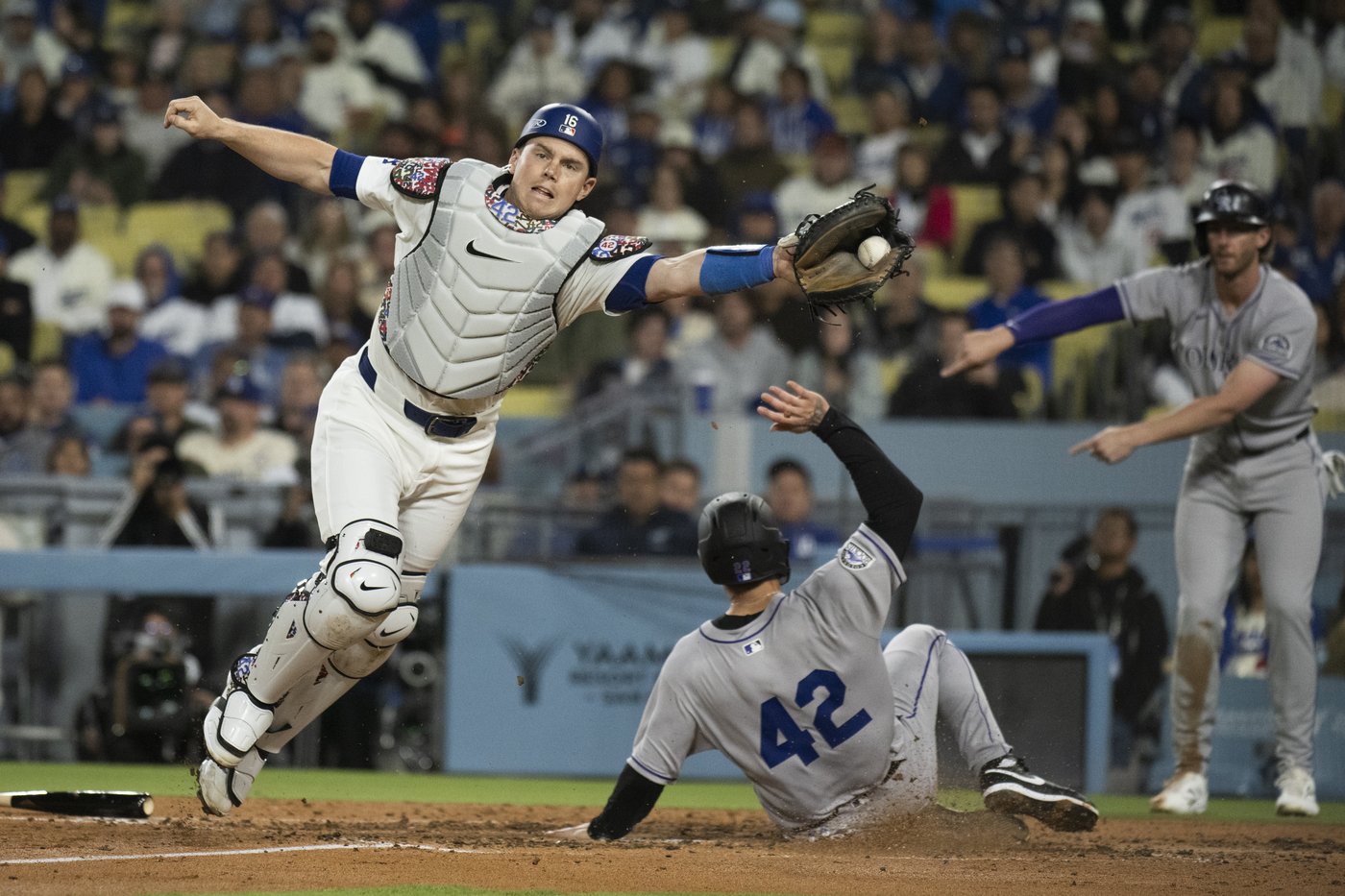 Will Smith's 3-run homer sends Dodgers over major league-worst Rockies 6-2 | iNFOnews.ca