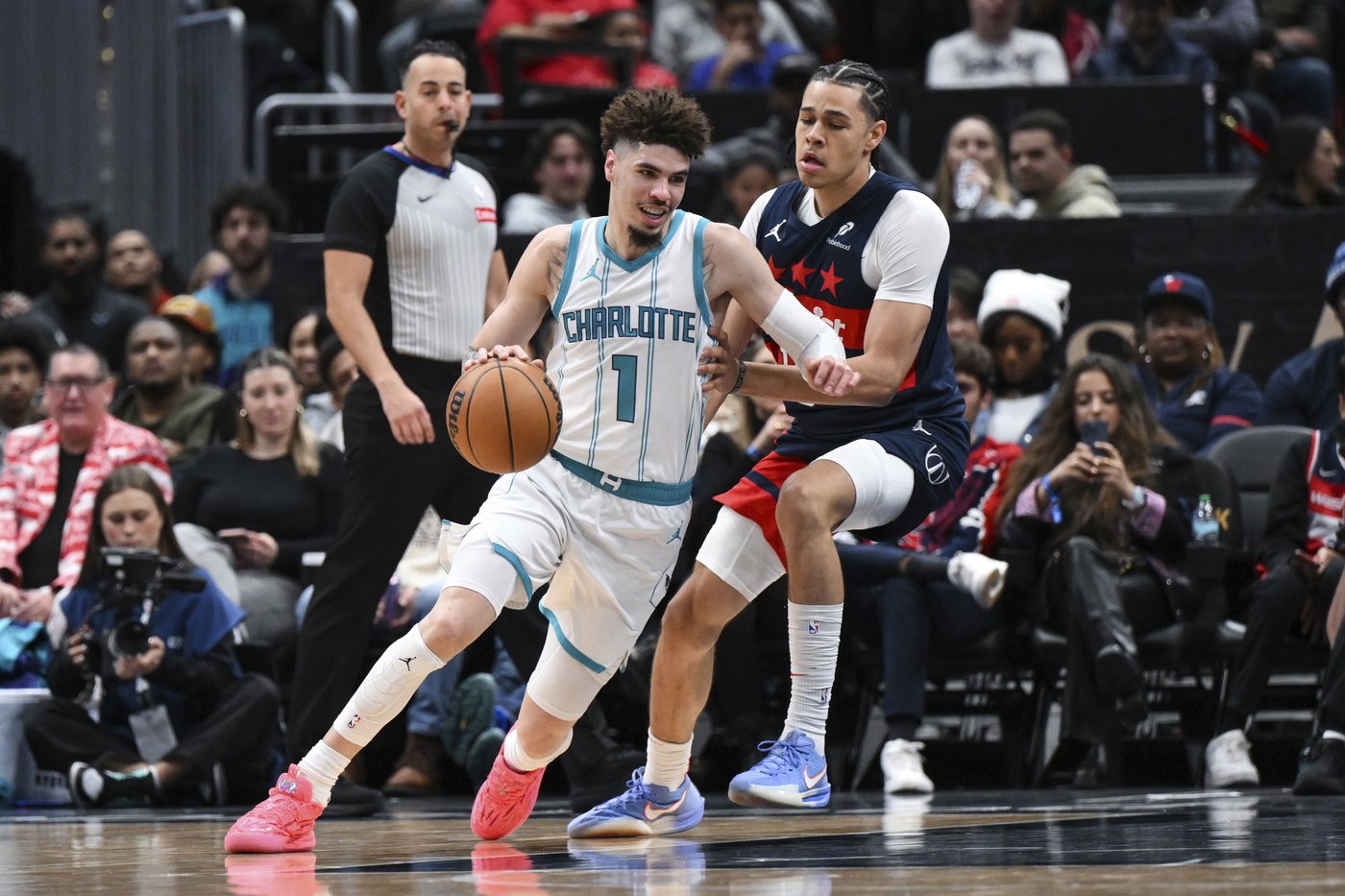 Poole's 3-pointer with 8.1 seconds left lifts Wizards to a 113-110 win over Hornets | iNFOnews.ca