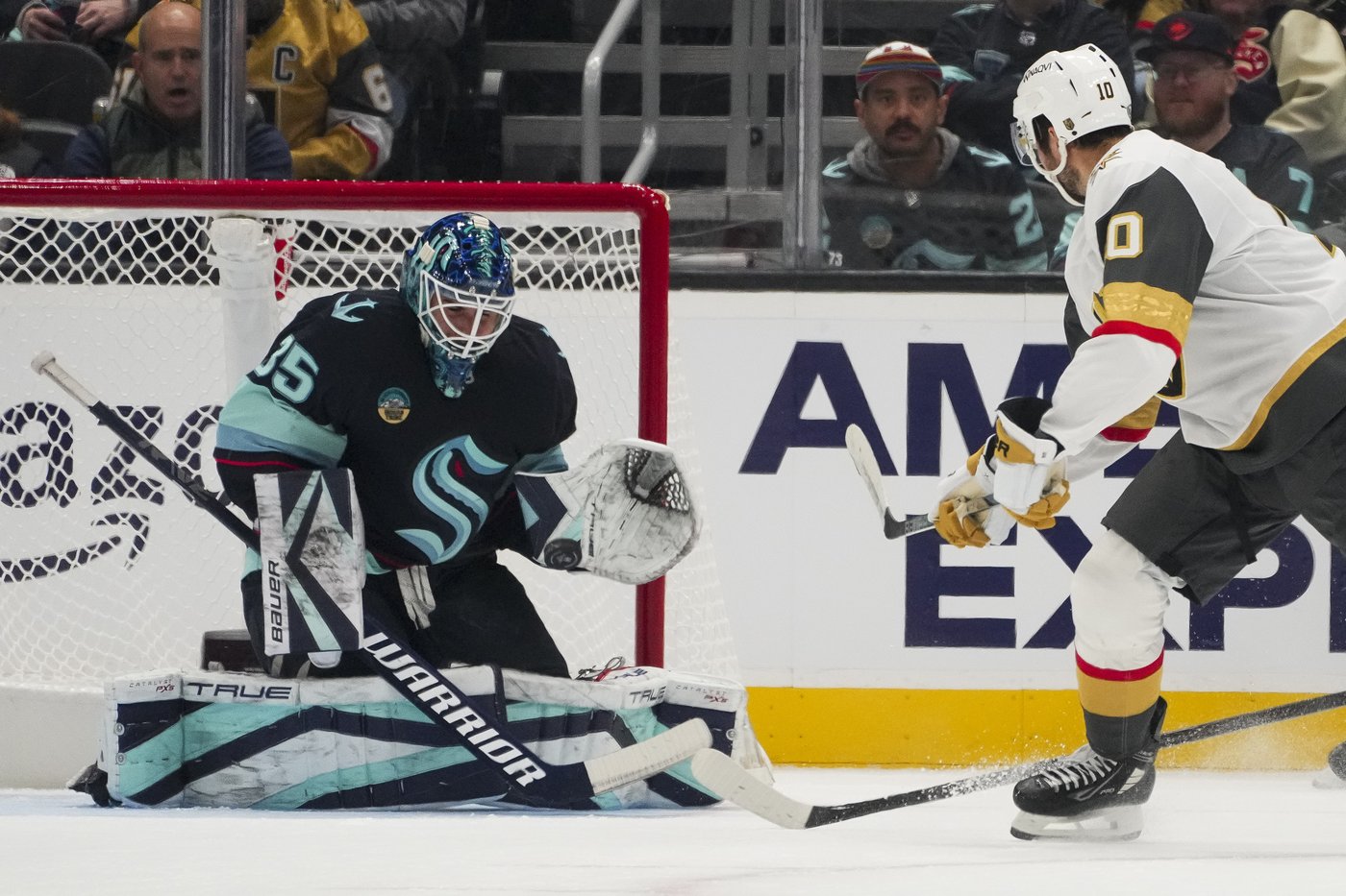 McCann scores in OT as Kraken beat Golden Knights 4-3 | iNFOnews.ca