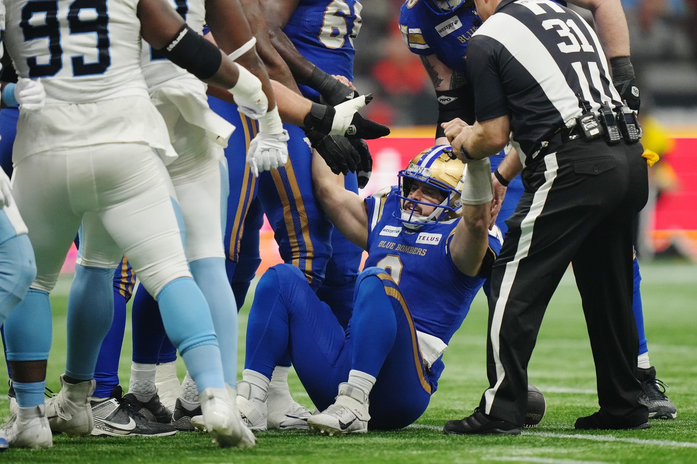 'Devastating': Blue Bombers left stunned by third consecutive Grey Cup loss | iNFOnews.ca