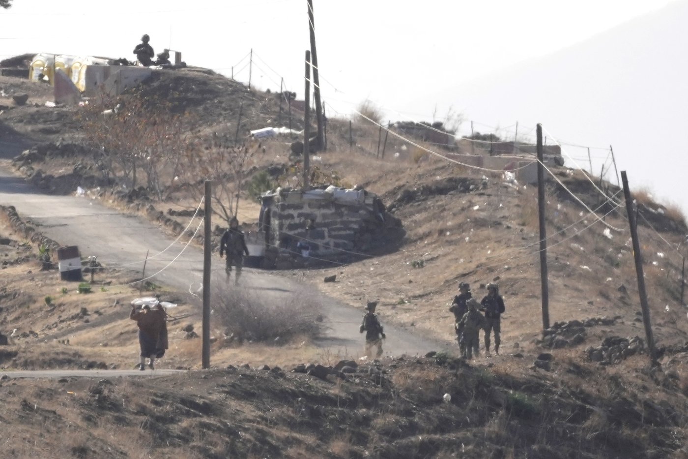 Syrian villagers near the Golan Heights say Israeli forces are banning them from their fields | iNFOnews.ca