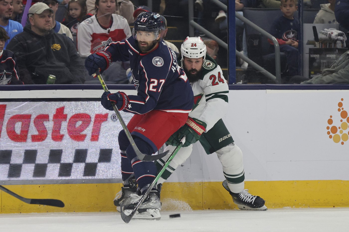 Kaprizov logs a goal and an assist and Gustavsson makes 23 saves as the Wild beats Blue Jackets 3-1 | iNFOnews.ca