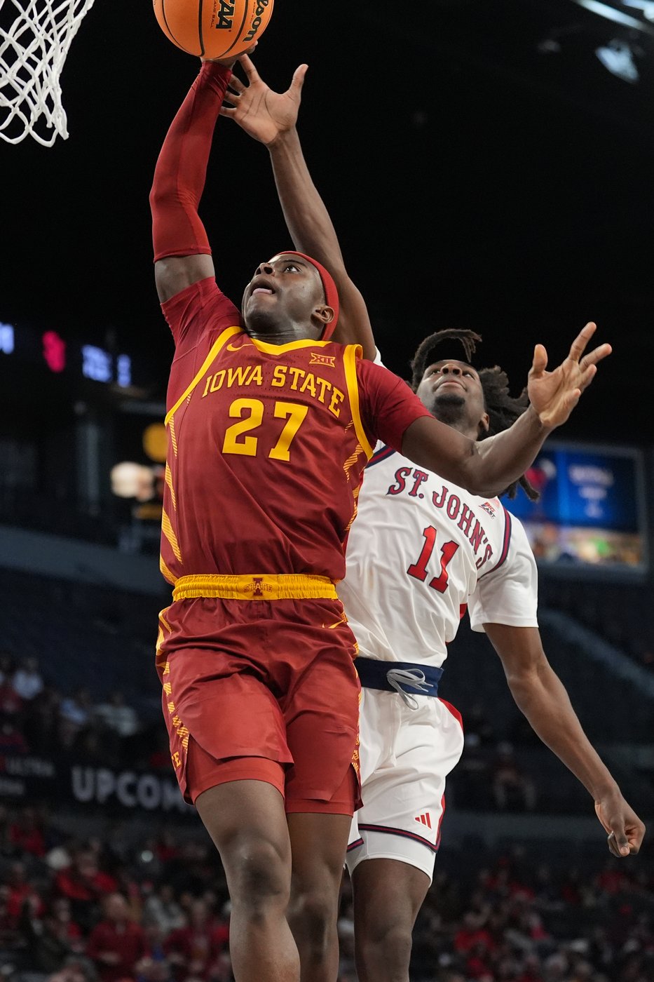 No. 15 Iowa State remains unbeaten with 83-82 victory over No. 14 St. John's in Players Era tourney | iNFOnews.ca No. 15 Iowa State remains unbeaten with 83-82 victory over No. 14 St. John's in Players Era tourney | iNFOnews.ca