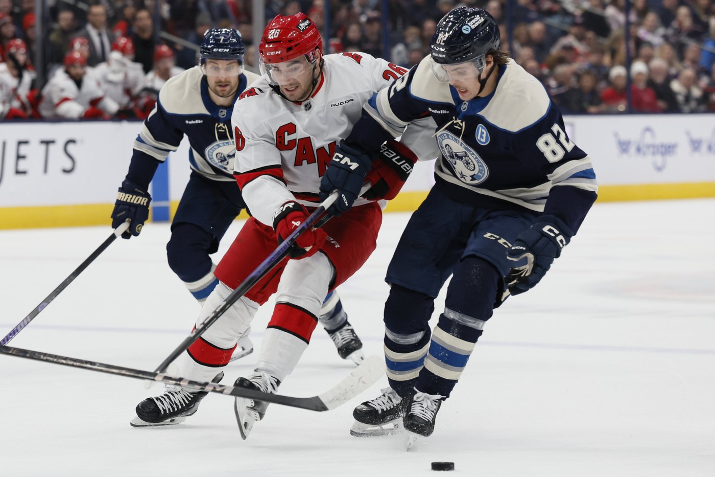 Fantilli scores in the 4th round of a shootout as Blue Jackets beat Hurricanes 4-3 | iNFOnews.ca