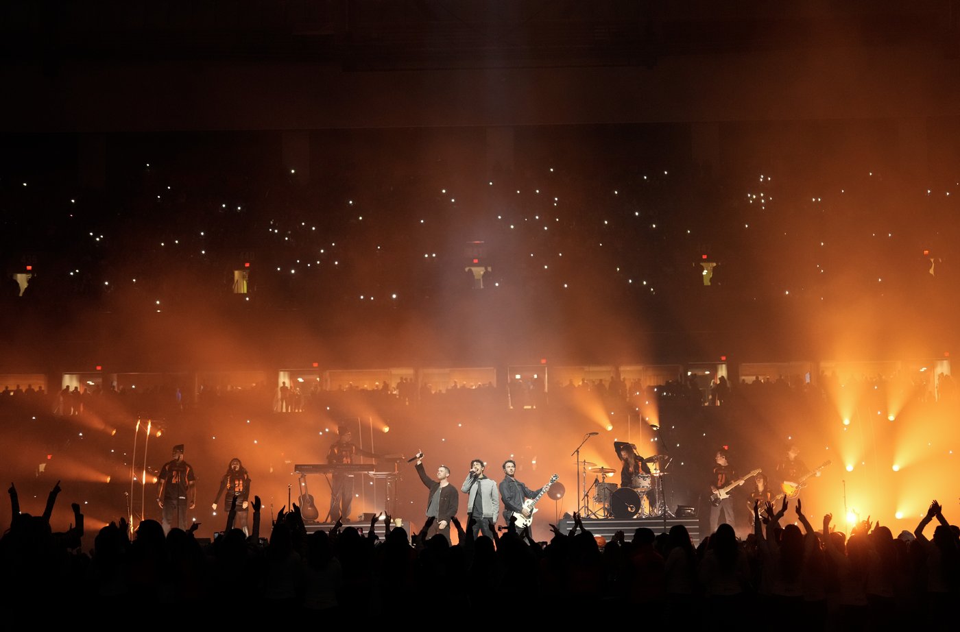 Jonas Brothers thrill football fans at 111th Grey Cup halftime show | iNFOnews.ca