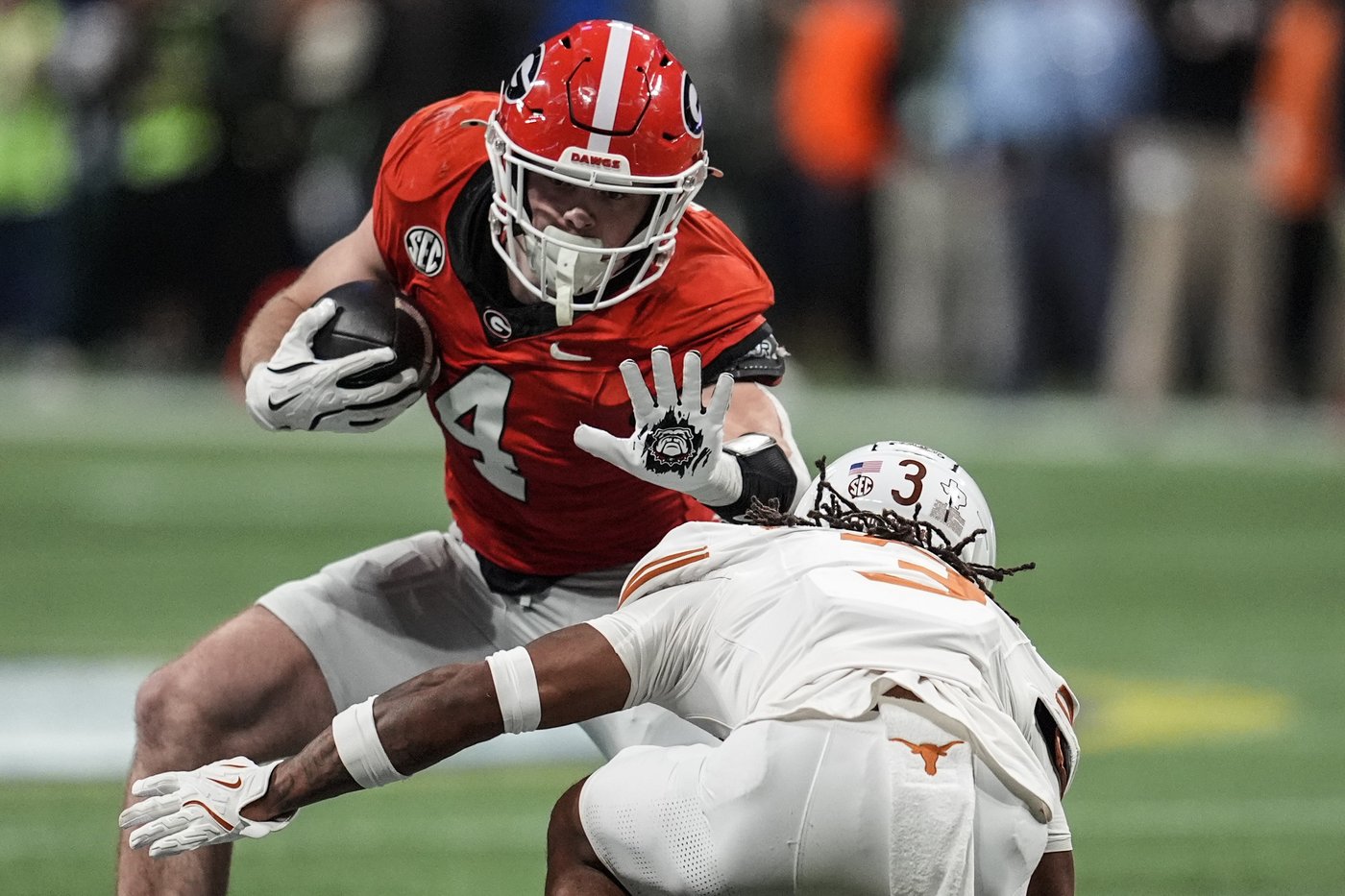 No. 5 Georgia pulls off another overtime stunner, beating No. 2 Texas 22-19 for SEC title | iNFOnews.ca No. 5 Georgia pulls off another overtime stunner, beating No. 2 Texas 22-19 for SEC title | iNFOnews.ca