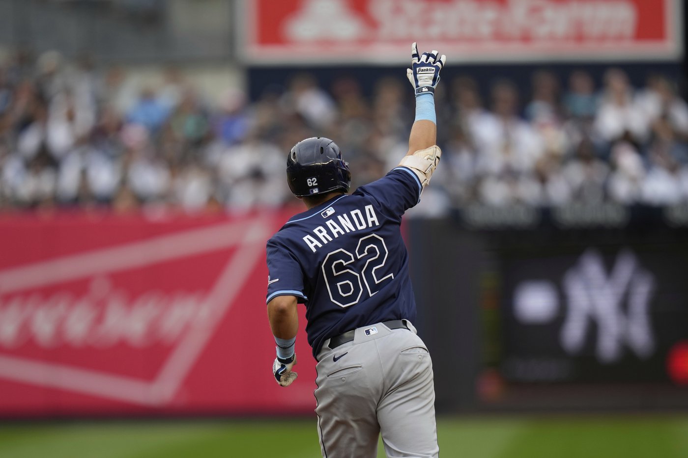 Aranda homers, drives in 3 runs as Rays' offense awakens in 7-5 win over Yankees | iNFOnews.ca