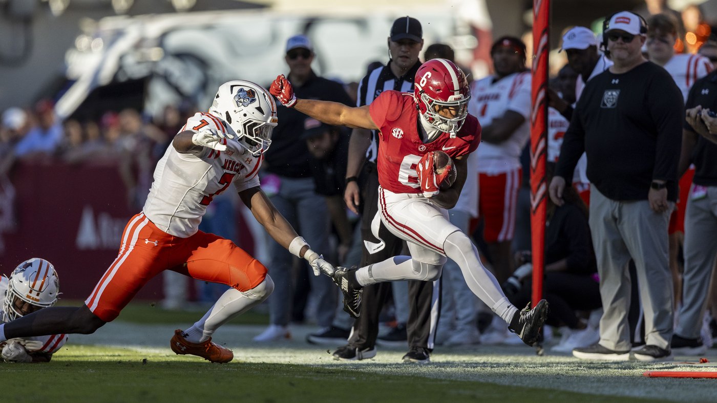 Milroe, Williams lead No. 9 Alabama to 52-7 win over Mercer, an FCS team | iNFOnews.ca Milroe, Williams lead No. 9 Alabama to 52-7 win over Mercer, an FCS team | iNFOnews.ca