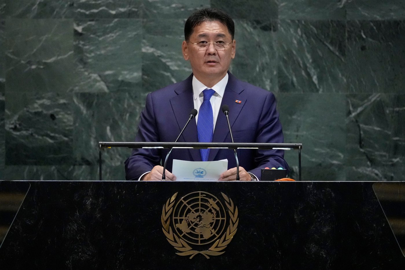 At UN, the president of Mongolia takes a moment to cheer the world's horses | iNFOnews.ca At UN, the president of Mongolia takes a moment to cheer the world's horses | iNFOnews.ca