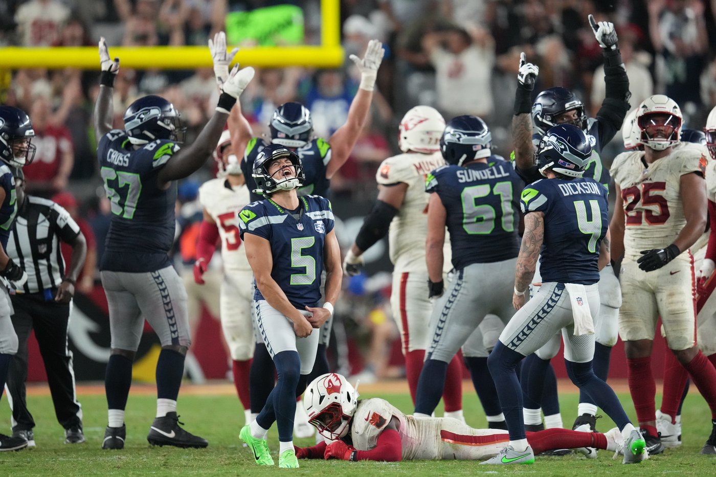 Jason Myers boots 52-yard FG on final play, lifting Seahawks to 23-20 win over Cardinals | iNFOnews.ca Jason Myers boots 52-yard FG on final play, lifting Seahawks to 23-20 win over Cardinals | iNFOnews.ca