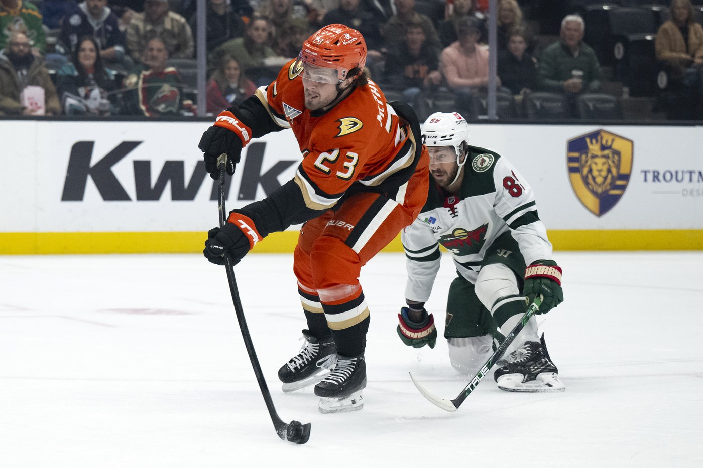 Rossi, Kaprizov help Wild beat Ducks 5-1 for 5th straight win | iNFOnews.ca