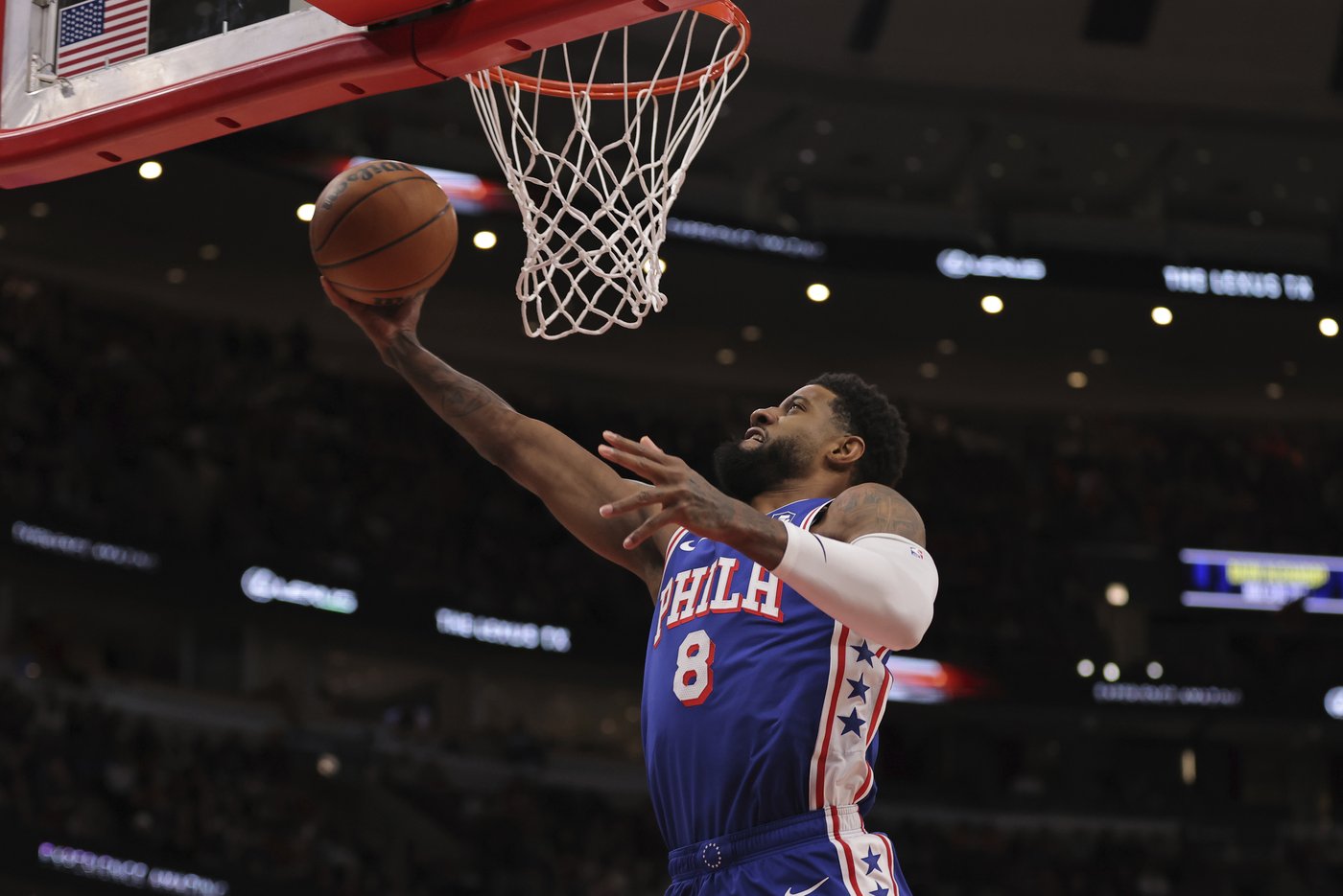 76ers star Paul George sits out again against Lakers with injured finger | iNFOnews.ca 76ers star Paul George sits out again against Lakers with injured finger | iNFOnews.ca