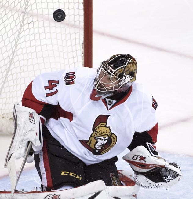 Sens goalie Anderson granted leave of absence for 'personal matter at home' | iNFOnews.ca