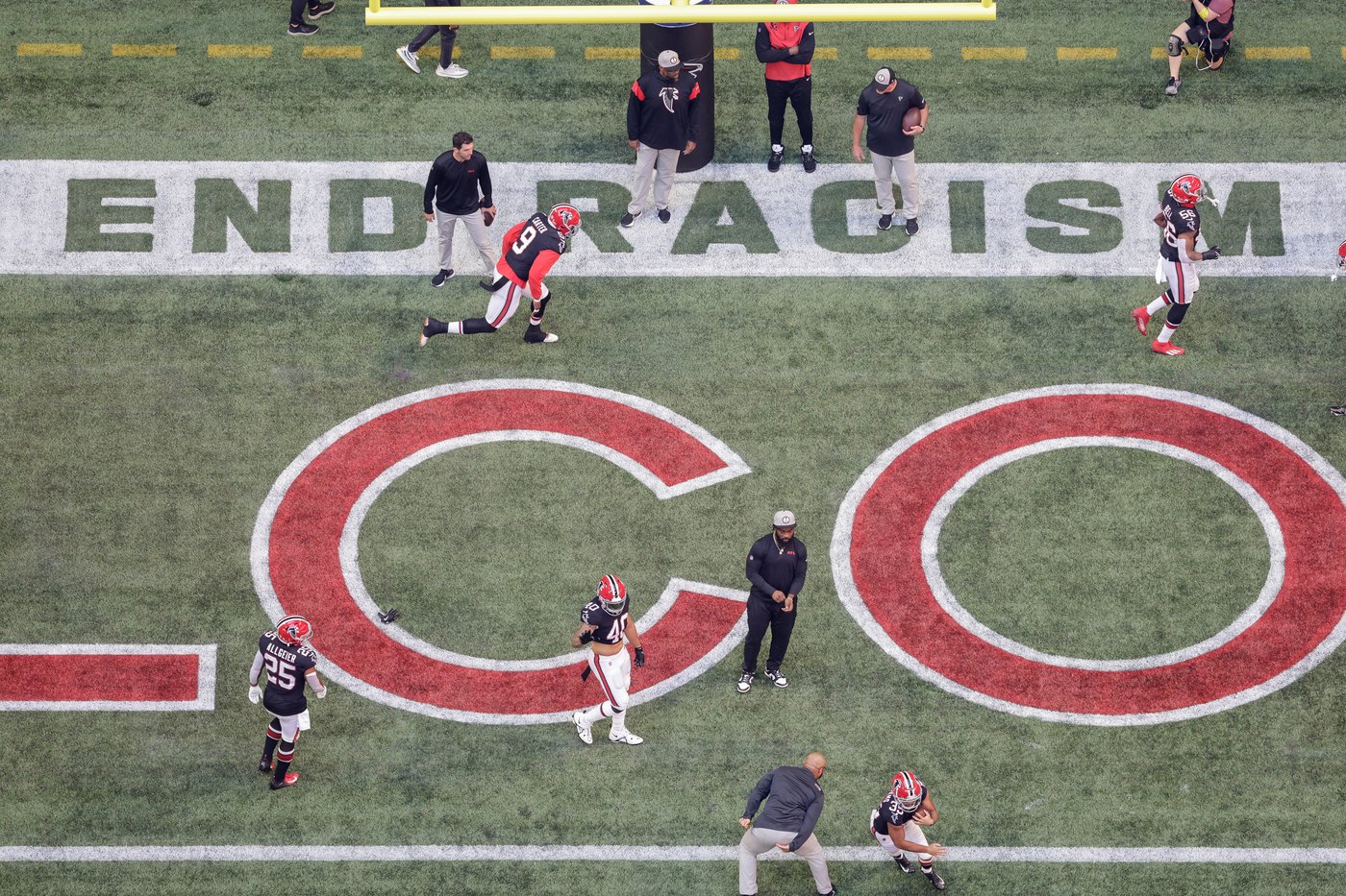 NFL teams will again stencil messages in the end zone, including 'End Racism' and 'Choose Love' | iNFOnews.ca NFL teams will again stencil messages in the end zone, including 'End Racism' and 'Choose Love' | iNFOnews.ca
