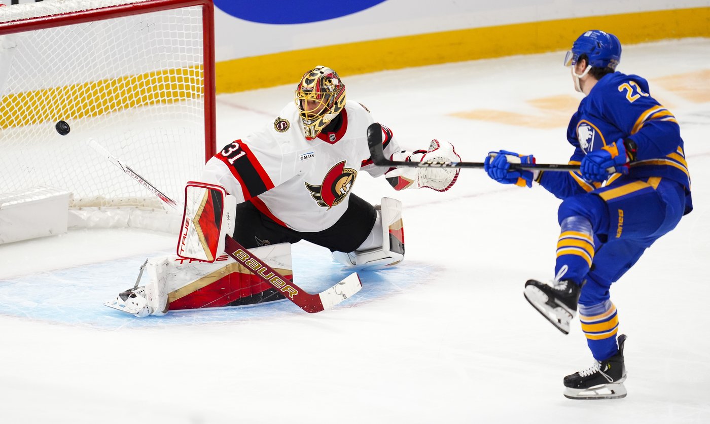 Jack Quinn scores twice in 4-0 win, Sabres hand Senators fourth straight loss | iNFOnews.ca