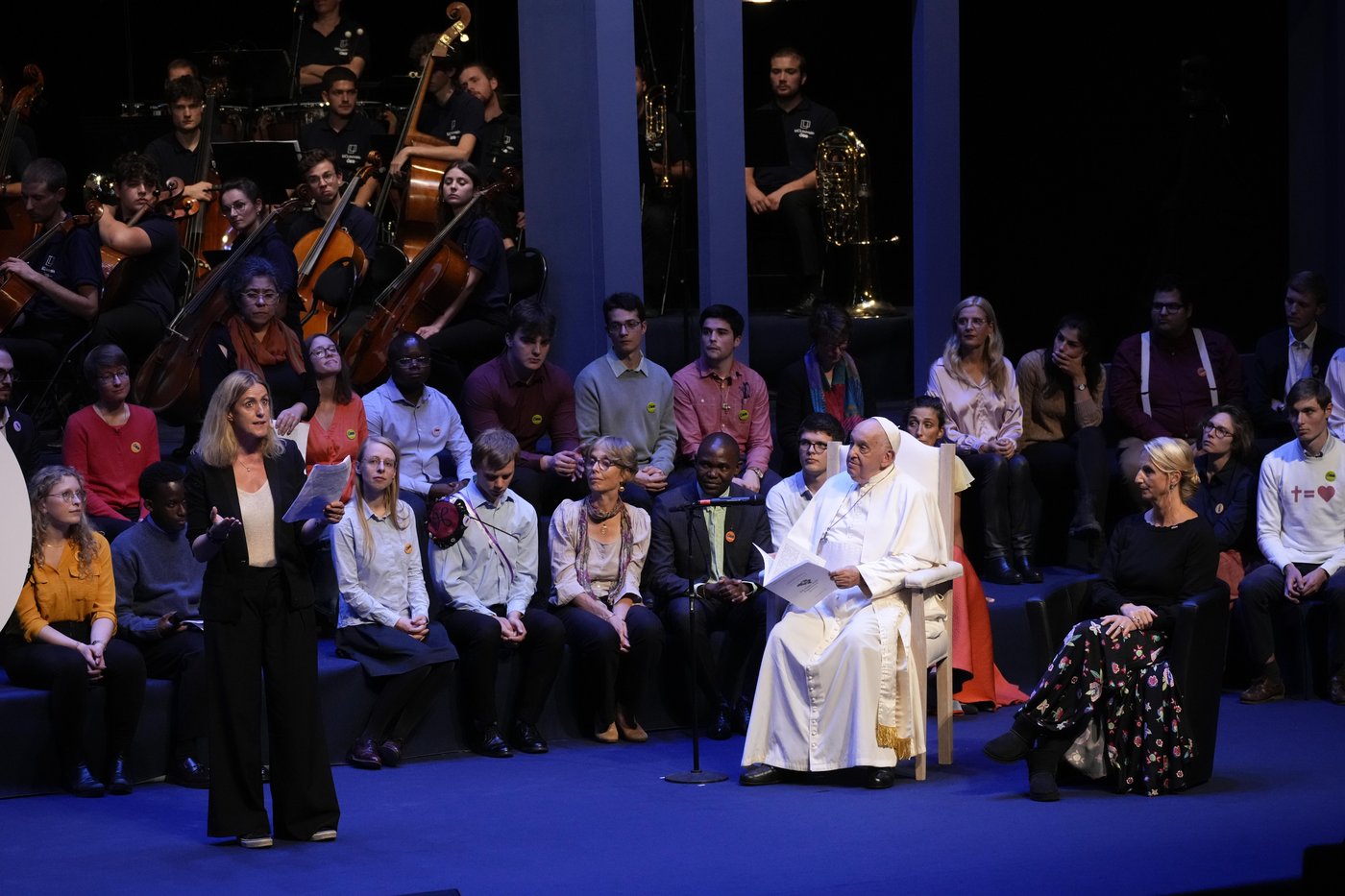 Belgian Catholic university denounces visiting pope's views on women after he digs in on their role | iNFOnews.ca Belgian Catholic university denounces visiting pope's views on women after he digs in on their role | iNFOnews.ca