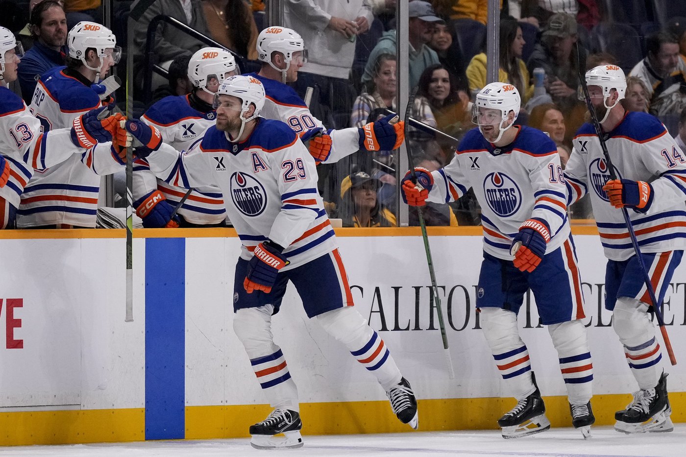 Draisaitl scores twice, assists another to lead Oilers to 5-1 win over Predators | iNFOnews.ca Draisaitl scores twice, assists another to lead Oilers to 5-1 win over Predators | iNFOnews.ca