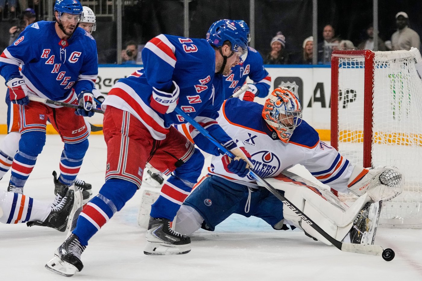Oilers shut out Rangers 2-0, New York makes NHL history with third straight home shutout | iNFOnews.ca