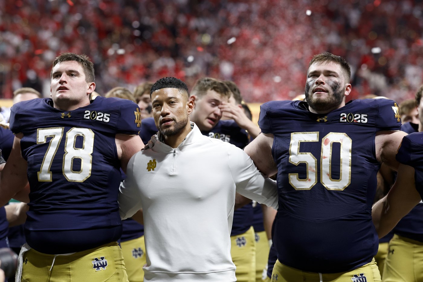 Notre Dame's Marcus Freeman falls short of breakthrough for Black coaches on historic day in America | iNFOnews.ca