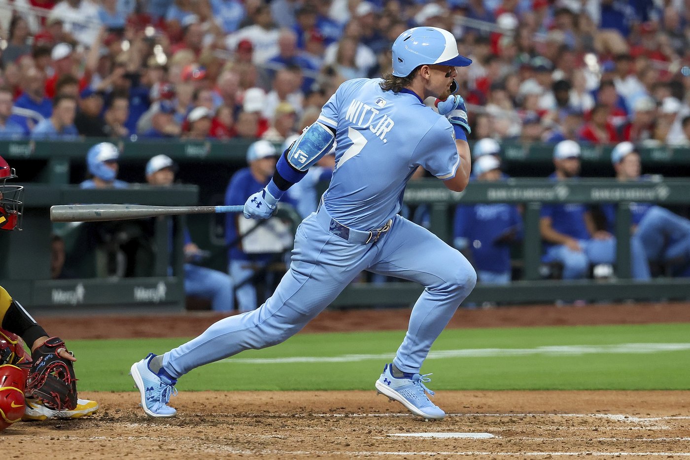 6 run 5th inning rally helps Royals beat Cardinals 10-7 in Jac Caglianone's debut | iNFOnews.ca