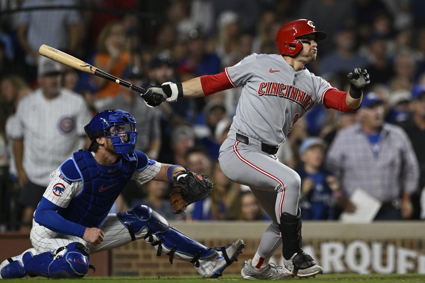 Friedl hits a tiebreaking single in the 7th inning as the Reds edge the Cubs 3-2 | iNFOnews.ca