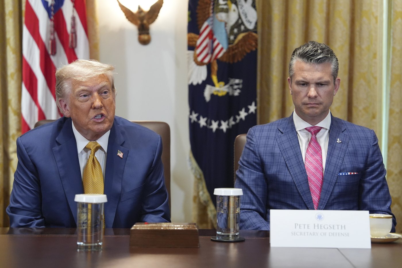 Trump caught off guard by Pentagon's abrupt move to pause Ukraine weapons deliveries, AP sources say | iNFOnews.ca