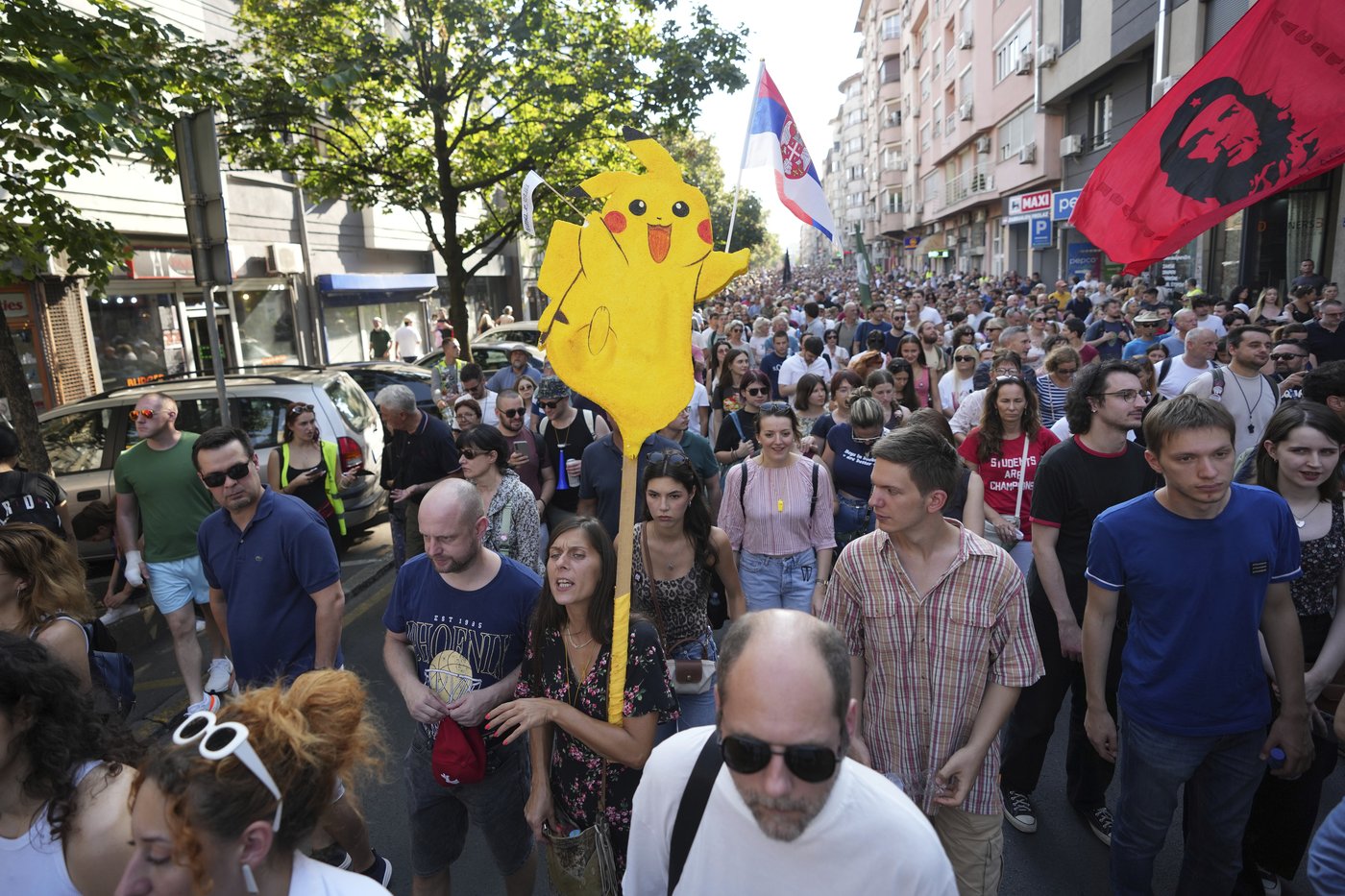Thousands rally in Serbia and accuse police of brutality at anti-government demonstrations | iNFOnews.ca Thousands rally in Serbia and accuse police of brutality at anti-government demonstrations | iNFOnews.ca