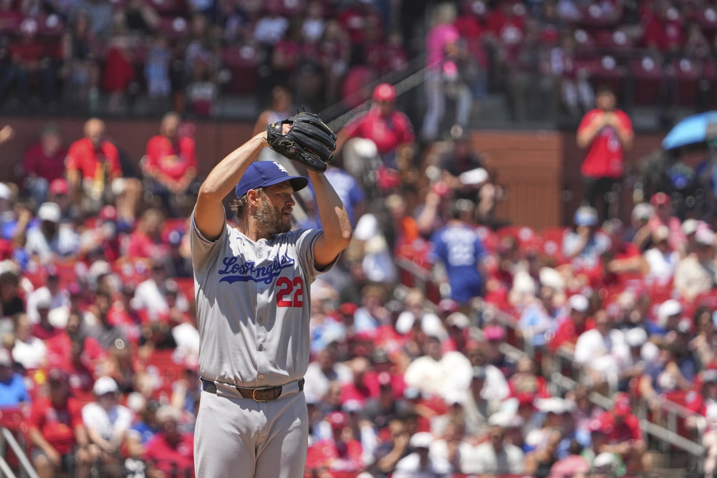 Clayton Kershaw gets 1st win this season with 5 sharp innings as Dodgers beat Cardinals 7-3 | iNFOnews.ca Clayton Kershaw gets 1st win this season with 5 sharp innings as Dodgers beat Cardinals 7-3 | iNFOnews.ca