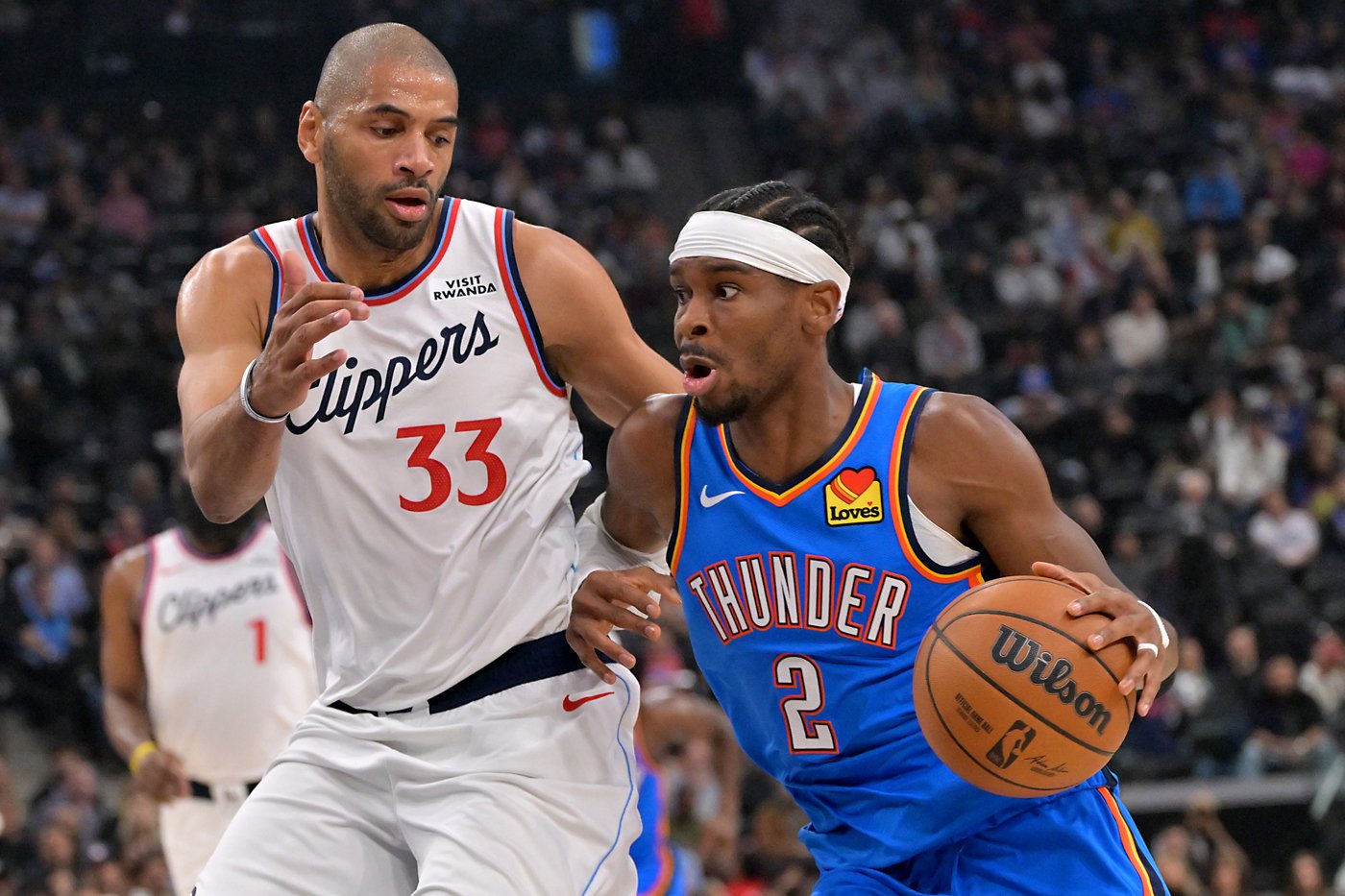 Thunder surge past Clippers 126-107 to extend season-opening winning streak to 8 | iNFOnews.ca Thunder surge past Clippers 126-107 to extend season-opening winning streak to 8 | iNFOnews.ca