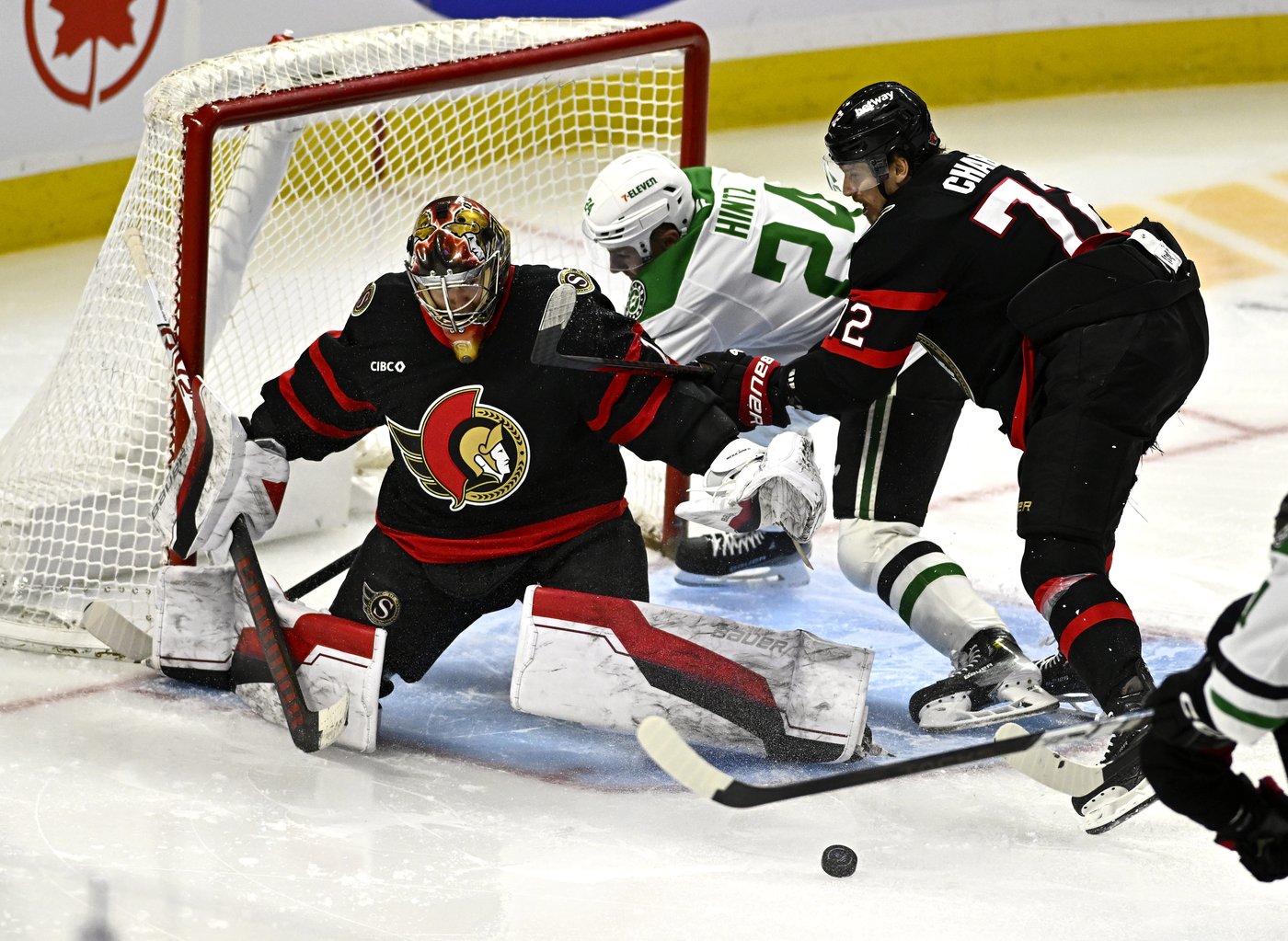 Merilainen comes up big in Senators' crease, again | iNFOnews.ca Merilainen comes up big in Senators' crease, again | iNFOnews.ca