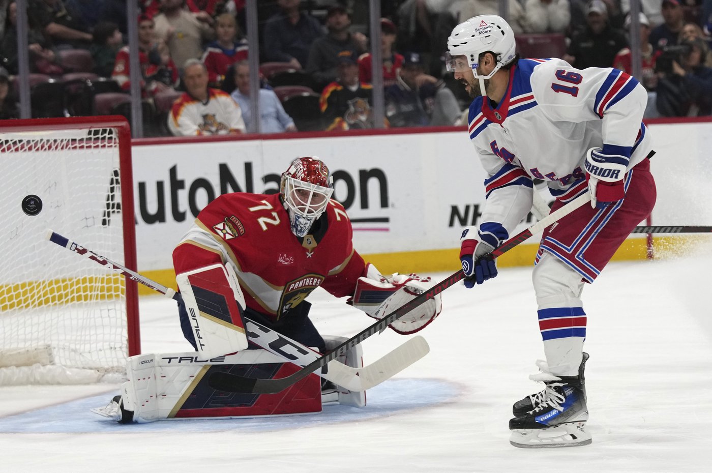 Jesper Boqvist scores twice as Panthers beat Rangers 5-3 after back-to-back scoreless games | iNFOnews.ca