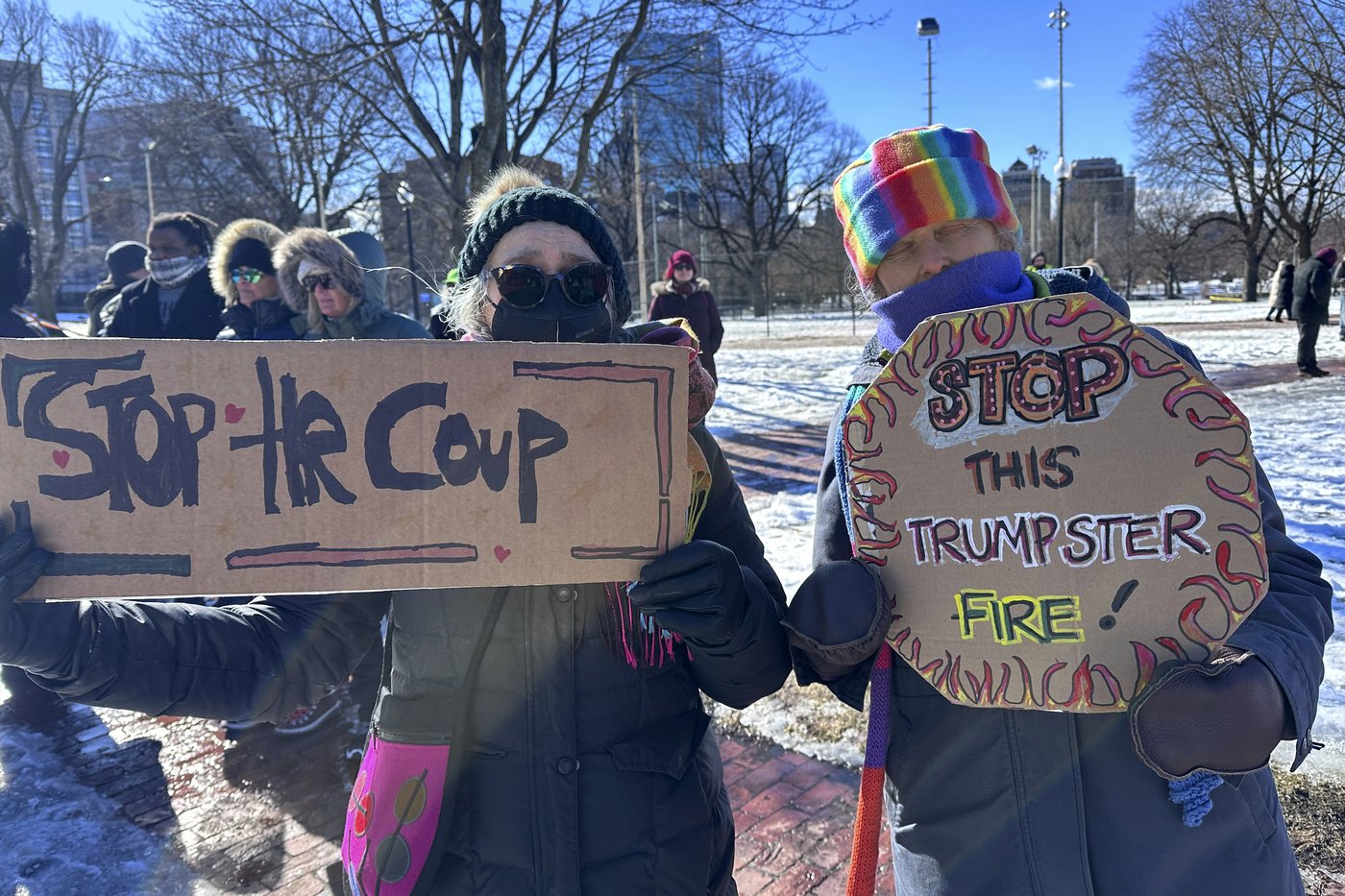 Hundreds march in Boston to support democracy and protest policies of Trump, Musk | iNFOnews.ca Hundreds march in Boston to support democracy and protest policies of Trump, Musk | iNFOnews.ca