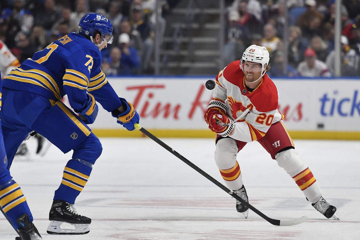 Peterka scores lone shootout goal in the Buffalo Sabres' 3-2 win over the Calgary Flames | iNFOnews.ca